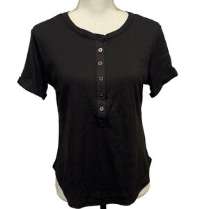 Unbranded Black Tee, sz M